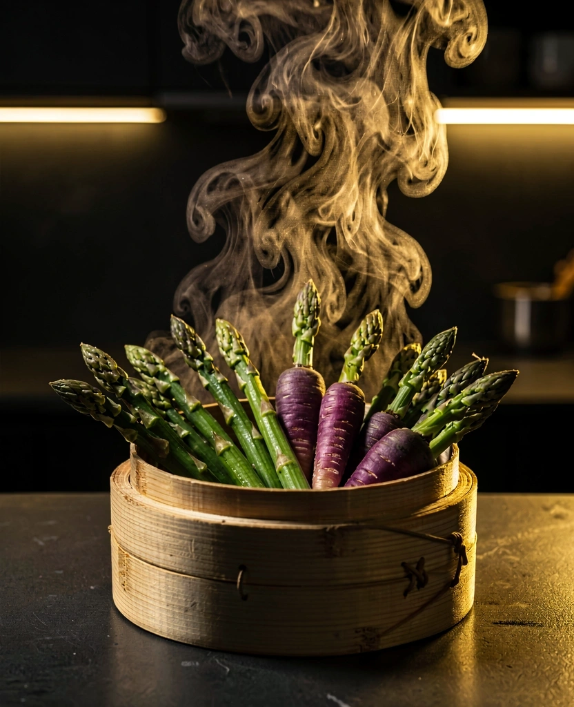 Cocción al vapor de precisión